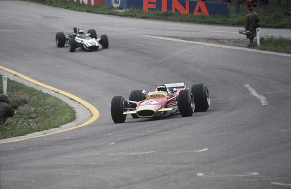 Jackie Oliver 1968 Eau Rouge Jackie Oliver 1968 Eau Rouge