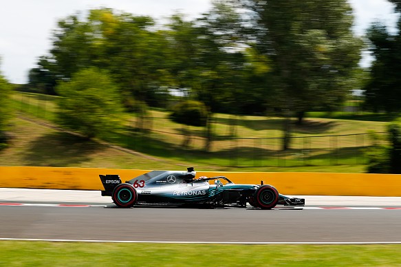 George Russell Hungaroring Young Driver Test George Russell Hungaroring Young Driver Test