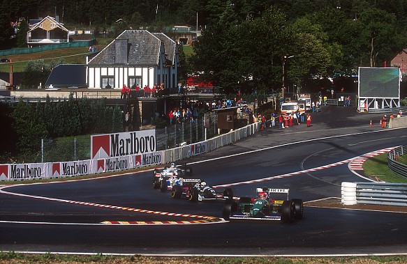 Erik Comas Larrousse 1994 Belgian Grand Prix Erik Comas Larrousse 1994 Belgian Grand Prix