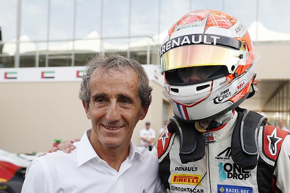 Alain Prost and Anthoine Hubert Alain Prost and Anthoine Hubert