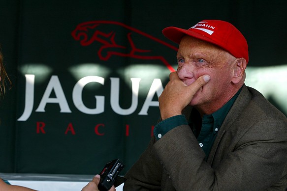 Niki Lauda Jaguar 2002 Niki Lauda Jaguar 2002