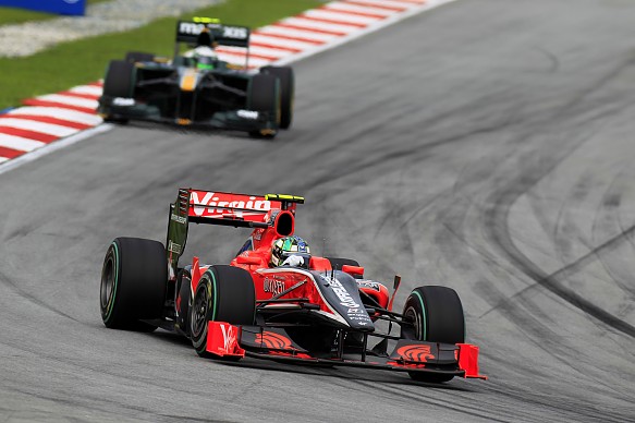 Lucas di Grassi Virgin 2010 Malaysian Grand Prix Lucas di Grassi Virgin 2010 Malaysian Grand Prix