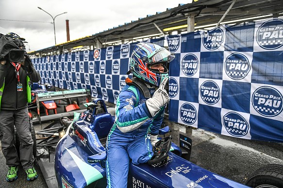 Billy Monger wins Pau GP 2019 Billy Monger wins Pau GP 2019