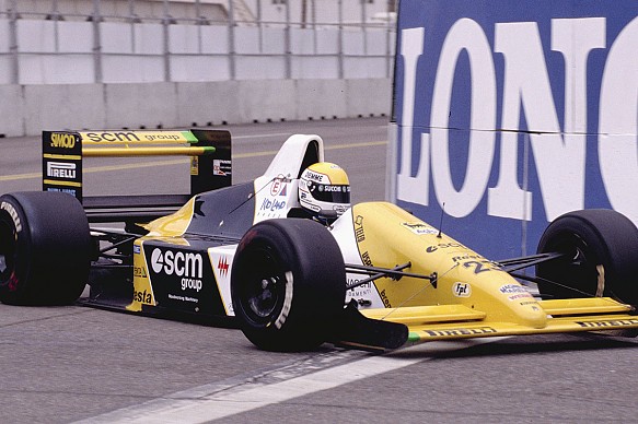 Pierluigi Martini Minardi Phoenix 1990 Pierluigi Martini Minardi Phoenix 1990