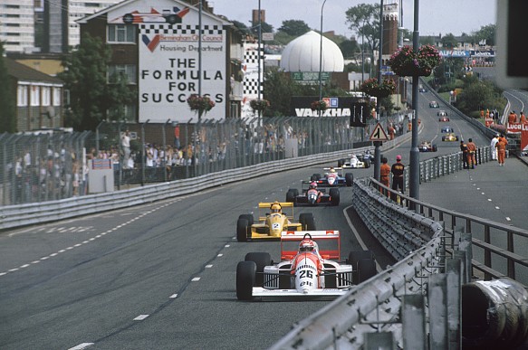 Erik Comas DAMS Birmingham Superprix F3000 1990 Erik Comas DAMS Birmingham Superprix F3000 1990