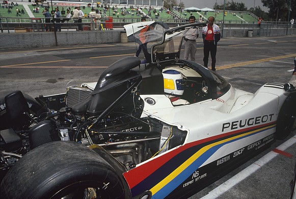 Keke Rosberg 1991 Autopolis Peugeot 905 WSC Keke Rosberg 1991 Autopolis Peugeot 905 WSC