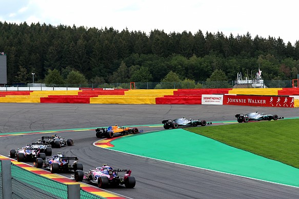 Belgian Grand Prix 2019 restart Belgian Grand Prix 2019 restart
