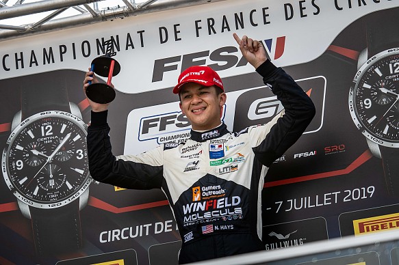 Nicky Hays French F4 2019 Nicky Hays French F4 2019
