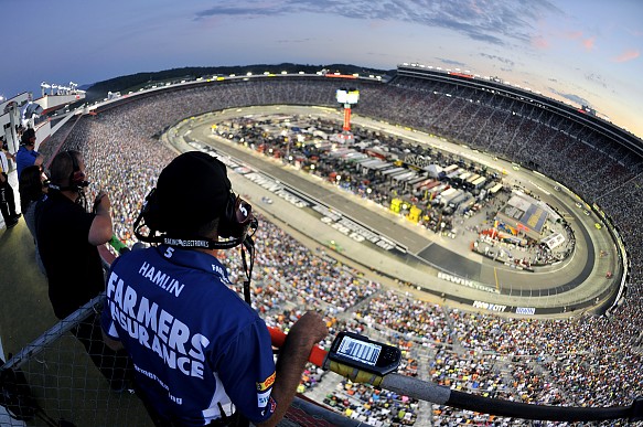 Kasey Kahne spotter Bristol 2013 Kasey Kahne spotter Bristol 2013