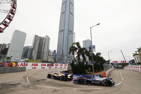 Andre Lotterer Sam Bird FE Hong Kong 2019 Andre Lotterer Sam Bird FE Hong Kong 2019