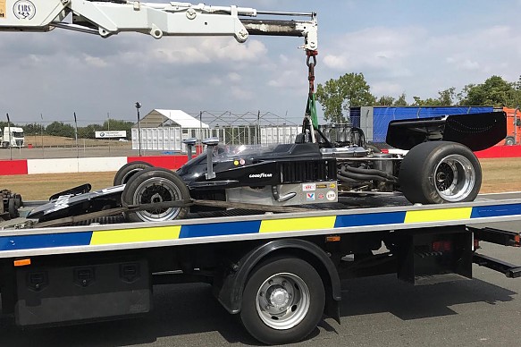 Ben Anderson Lola T332 F5000 Donington 2018 Ebrey Ben Anderson Lola T332 F5000 Donington 2018 Ebrey