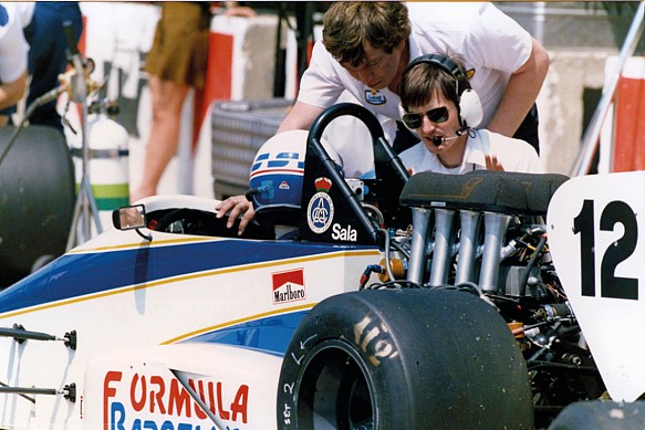 Mark Williams Lola Luis Perez-Sala 1987 Mark Williams Lola Luis Perez-Sala 1987