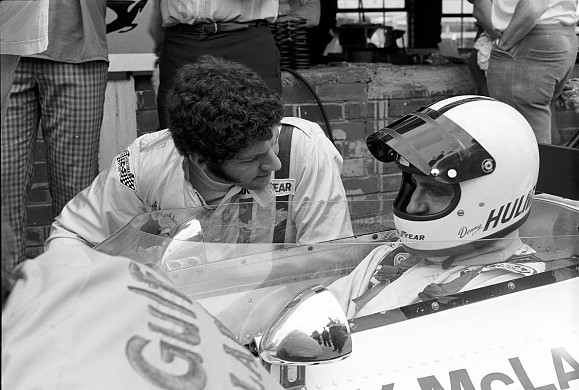 Jody Scheckter Denny Hulme 1973 Kyalami Jody Scheckter Denny Hulme 1973 Kyalami