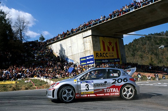 Gilles Panizzi 2002 WRC Rally Catalunya Gilles Panizzi 2002 WRC Rally Catalunya