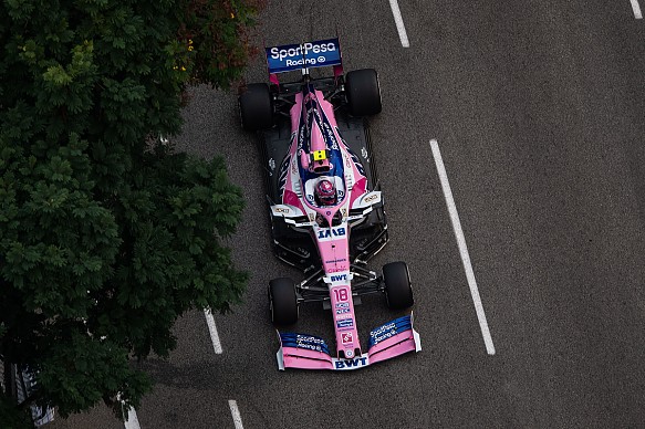Lance Stroll Racing Point Singapore GP 2019 Lance Stroll Racing Point Singapore GP 2019
