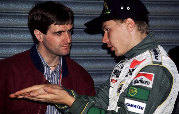 Martin Donnelly Mika Hakkinen Martin Donnelly Mika Hakkinen