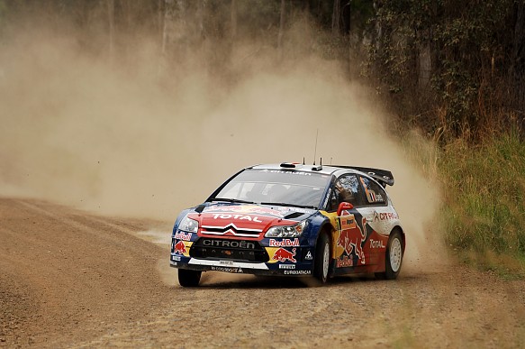 Sebastien Loeb 2009 WRC Rally Australia Sebastien Loeb 2009 WRC Rally Australia