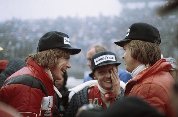 James Hunt Niki Lauda James Hunt Niki Lauda