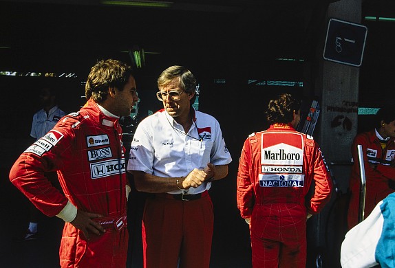 Tim Wright Gerhard Berger 1990 Mexican Grand Prix Tim Wright Gerhard Berger 1990 Mexican Grand Prix