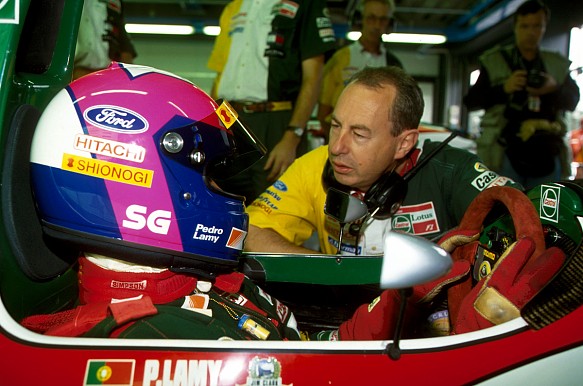 Peter Collins, Pedro Lamy, Team Lotus 1993 Peter Collins, Pedro Lamy, Team Lotus 1993
