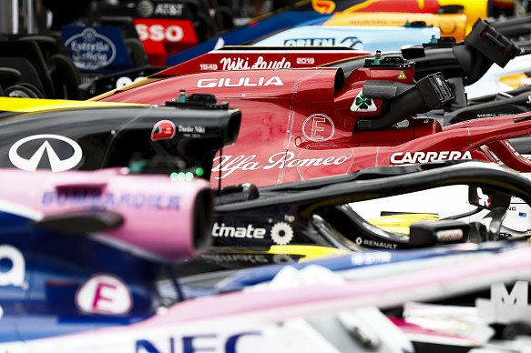 Monaco Grand Prix 2019 parc ferme Monaco Grand Prix 2019 parc ferme