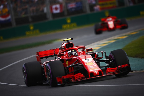 Kimi Raikkonen Sebastian Vettel 2018 Australian Grand Prix Kimi Raikkonen Sebastian Vettel 2018 Australian Grand Prix