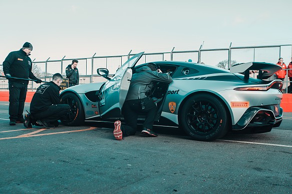 Alex Toth-Jones Academy Aston Martin Vantage GT4 British GT Alex Toth-Jones Academy Aston Martin Vantage GT4 British GT