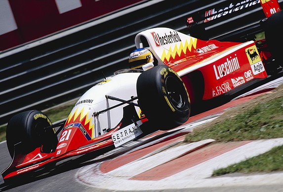 Luca Badoer Scuderia Italia 1993 Luca Badoer Scuderia Italia 1993