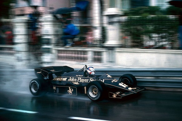Nigel Mansell, Lotus, 1984 Monaco Grand Prix Nigel Mansell, Lotus, 1984 Monaco Grand Prix